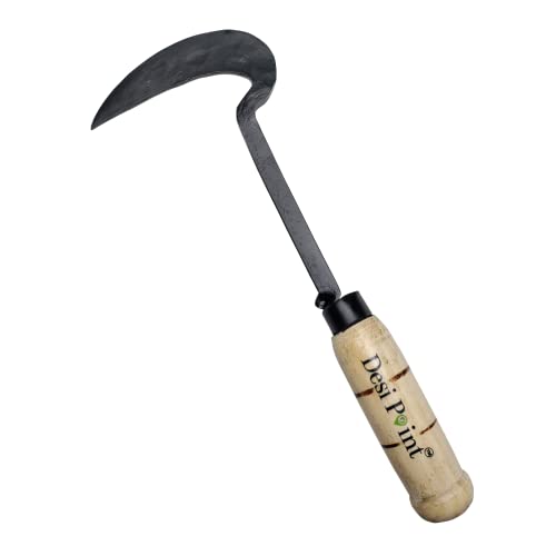 Desi Point Handmade Khurpi or Khurpa for Gardening – Soil Digger Hand Tool/Hand Weeder Desi Point Handmade Khurpi or Khurpa for Gardening – Soil Digger Hand Tool/Hand Weeder