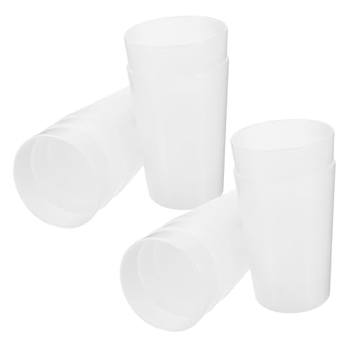 Mikinona 10pcs Bathroom Cups Multi-purpose Toothbrush Holders Drinking Tumblers for Home Use Smooth Edges for Safety for Mouthwash Storage