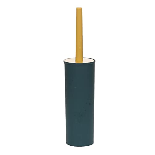 Portacepillos de Inodoro Soporte for escobilla de baño, Cabezal Grueso de plástico Exquisito, Limpieza del hogar, Simple y práctico(C)
