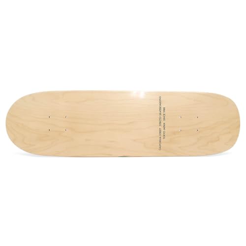 CALIFORNIA STREET DECK カリフォルニアストリート デッキ TEAM SIMPLE CLEAR 8.5 T-SHAPE ブランク（DSM） スケートボード スケボーの商品画像（Amazon）