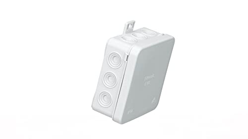 Kopp 347104001 Abzweigkasten Aufputz-Feuchtraum 85x85x40 mm, grau