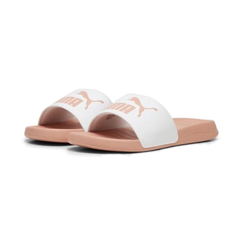 PUMA Popcat Slides - Chanclas, Melocotón blanco, 42 EU