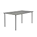 Tavolo da Giardino in Metallo, 6-8 posti a Sedere, Amelia 160cm, Verde Kaki, 160x90x72.5 cm immagine