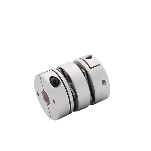 Aluminum alloy coupling double diaphragm elastic high torque coupling encoder motor connection keyable WQ-32x41(WQ-32x41-10X14)