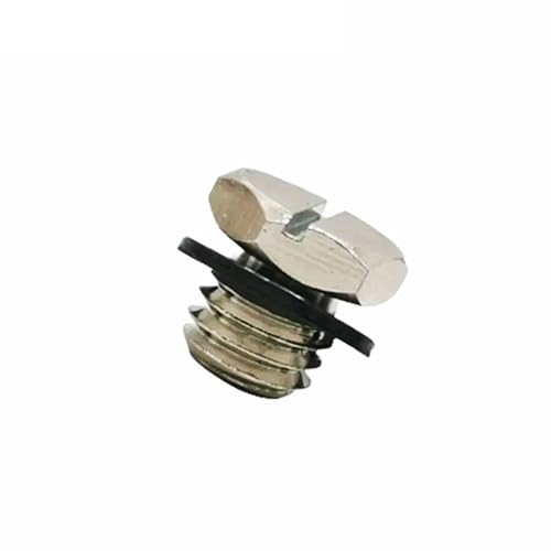 Tapón M5 de cobre con junta de sellado hexagonal para tuberías pack de 10 unidades 4