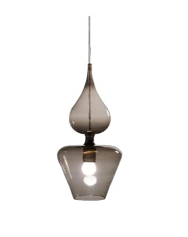 Graded Black Handmade Modern Light pendant | Blown Glass Light Fixtures Home & office Decoration | Kitchen Island lights | Lighting Art Deco