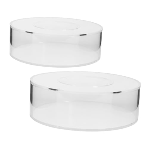 FUNOMOCYA 2pcs Dessert Display Rack Wedding Cake Stand Acrylic Dessert Stand Festival Cake Stands