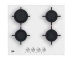 Plan de cuisson à gaz 4 feux 60 cm en cristal - vue 2