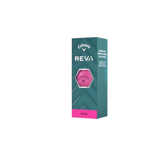 REVA 2023 Golf Balls, Pink - Callaway