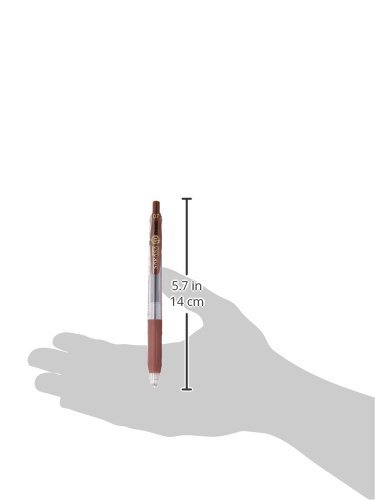 Image of Zebra Sarasa Clip Pen 0.7 mm, Brown (JJB15-E)