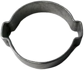 OETIKER 15100016 1 1/8 INCH, 151 Series, 2 Ear, 2731R Size, 7 MM with Band Dimension, CLAMP, Stainless Steel