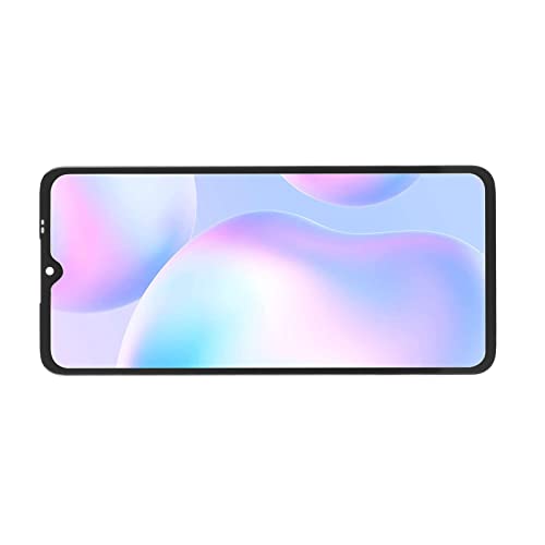 Rankomu LCD-skärm 6,5" ersättning för Redmi 9, högupplöst pekskärm