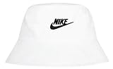 Nike Little Kids' apex Futura Bucket hat (White/Black)