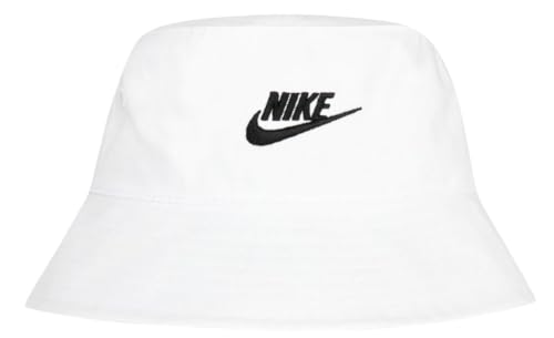 Nike Little Kids' apex Futura Bucket hat (White/Black)