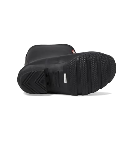 Hunter Girl's Original Insulated Boot (Little Kid/Big Kid) Black/Logo Red/Black 13 Little Kid M3