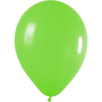 100 x 10" Lime Green Latex Belbal Balloons (Helium or Air). Parties / Weddings / Decoration