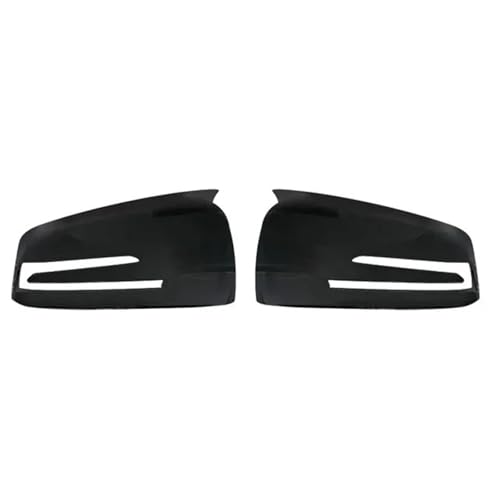 Coques de rétroviseurs noir brillant pour Benz Classe A B C E S CLA GLA GLK W176 W204 W212