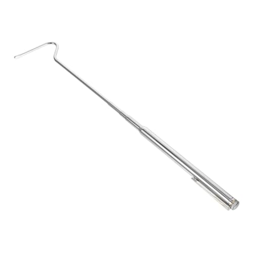Happyyami Stainless Steel Extendable Snake Hook Retractable Reptile Catcher Tool for Snake Handling and Control Experts User Friendly Design for Beginners and Professionals