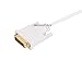 Monoprice 6ft 32AWG Mini DisplayPort to DVI Cable - White