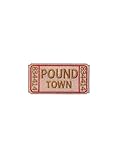 Pound Town Iron ON Patch 3' Funny Ticket Morale Tactical Embroidered Applique