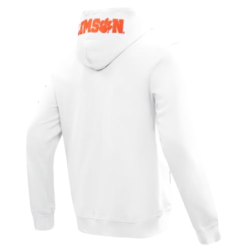 Image of Pro Standard Mens College Classic Chenille Cotton Double Knit Full Zip Hoodie