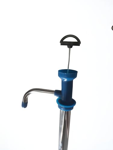 Image of Stainless Steel Manual Hand Oil Pump for Kitchen Tin Cans Pumping Machine Automatic Bottle Fuel Transfer Oil Pump for Oil can 15 litres Steel Tin Oil Remover Pump Oil Dispenser Pump (1 PIece Pump)