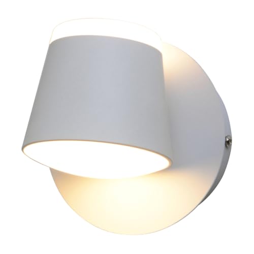 ELAYARD Lámpara de Pared LED Giratoria para Interior Luz Cálida para Dormitorio Salón y Pasillos Diseño de Duradero y Estilo Clásico