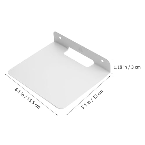 Soporte de barra de sonido universal de montaje en pared estante de metal 7
