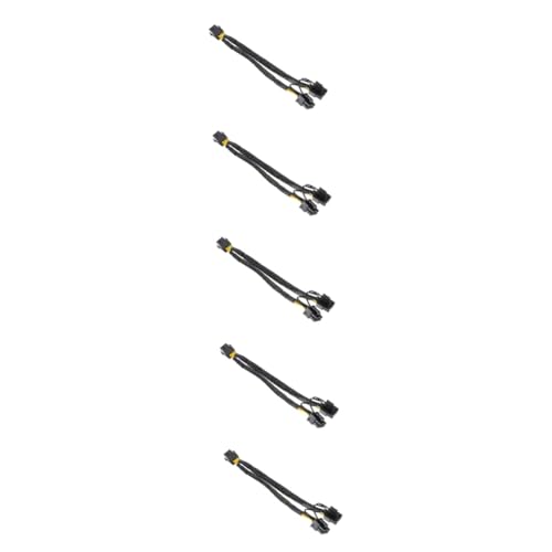 Cable PCIe doble pin BESTonZON adaptador de alimentación gráfico para fuentes de GPU