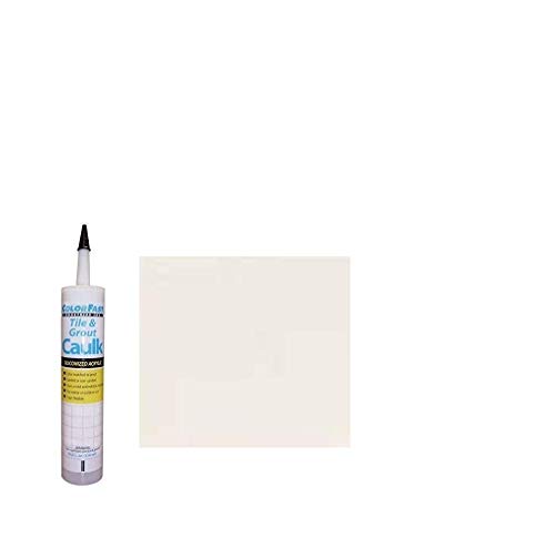 Color Fast Caulk Matched to Custom Building Products (Bright White Unsanded)