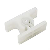 Soporte de puerta de aleación de zinc con fuerte mecanismo de bloqueo, esencial para caravanas y caravanas (plástico)