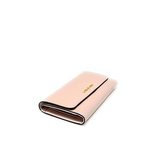 Michael Kors Women's Jet Set Travel Large Trifold Wallet In Powder blush � - Image 4