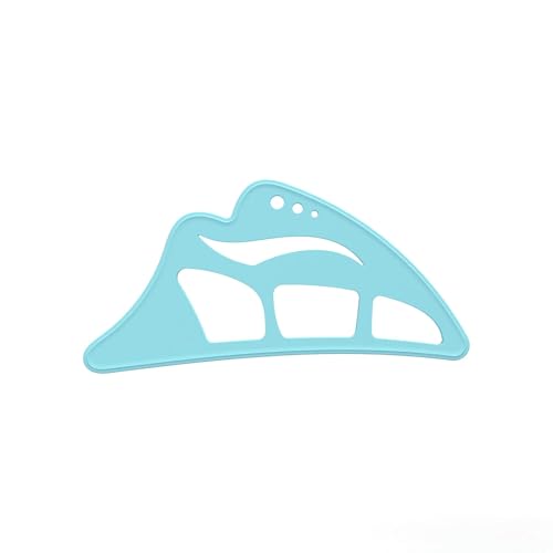 GlyphicWave 2PCS Blue Eye Makeup Tools Kit for Beginners - Reusable Eyeliner Stencil & Eyetour Eyeshadow Templates for Hooded Eyes, Flawless Quick Eye Makeup Application Tool (Women/Men)