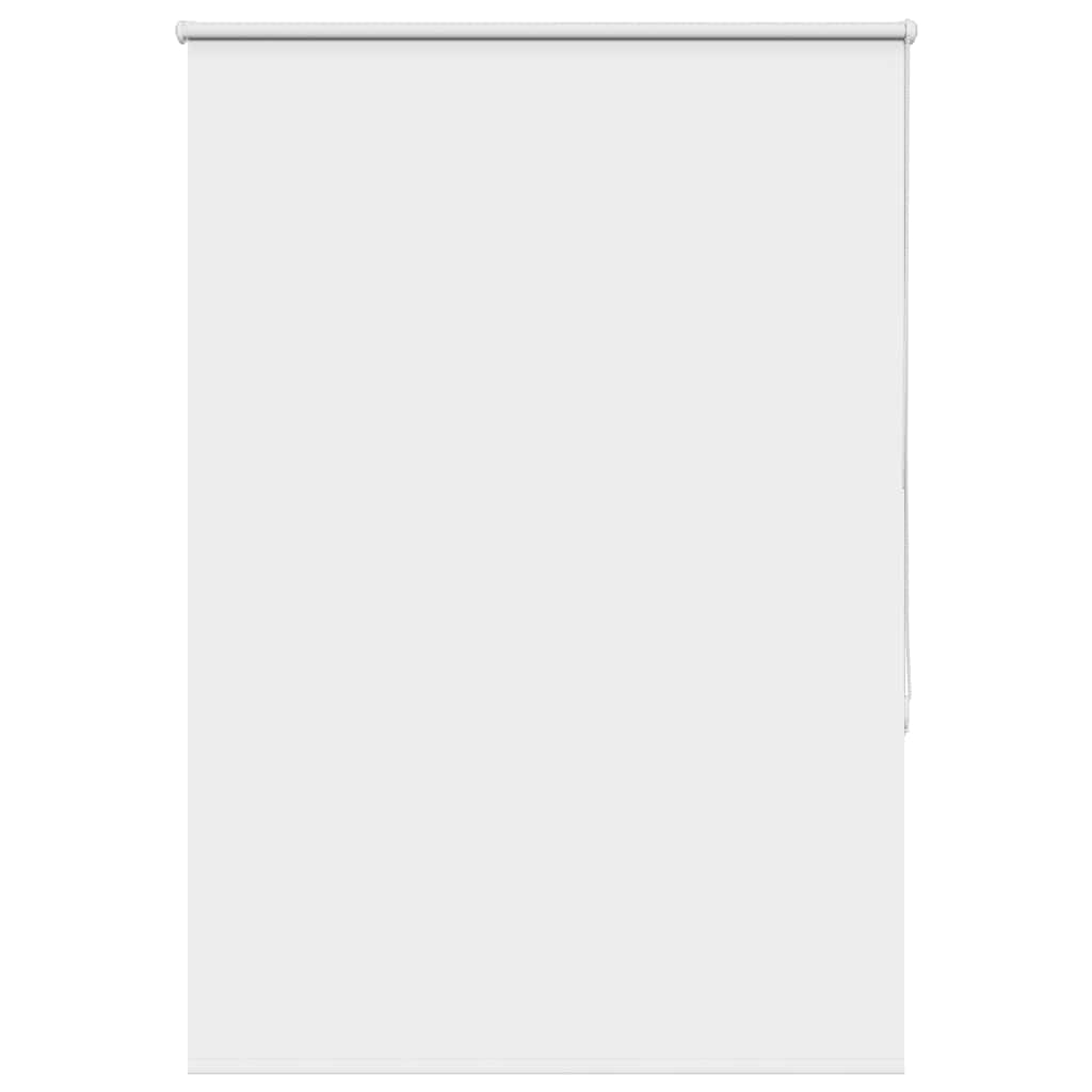 vidaxl Roller Blind - Blackout White Polyester 110x150 cm - Versatile Mounting - Child-Safe Design - Indoor Privacy & Light Control