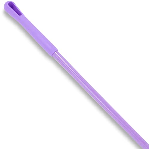 Image of SPARTA 48 inch Fiberglass Replacement Handle with 3 /4 inch Acme Thread Tip, Polyester Veil Reinforced, Hanging Cap, Commercial Cleaning, Purple