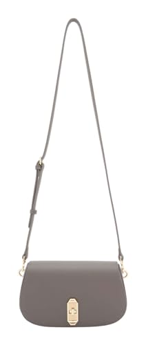 Bolso bandolera Eiby Crossbag para tus planes urbanos en color marrón topo Stone Grey