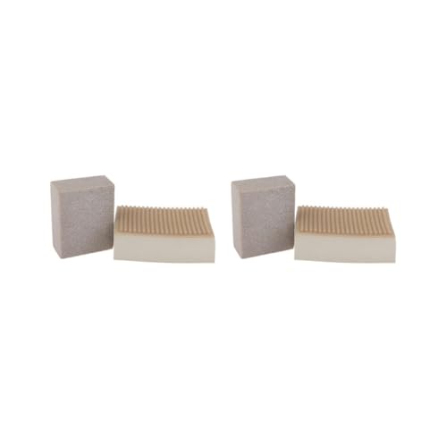 Siepificius Borrador de goma de limpieza para zapatos de ante nobuk, botas, bolsos, limpiador de suciedad, Juego de 2 (multicolor), Talla única