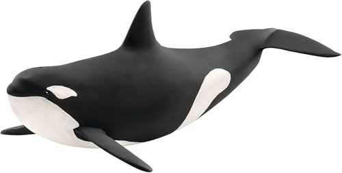 Schleich WILD Life | Orka 14807 | detailgetreue Meerestiere Figuren | Zoo & Ozean Spielzeug | tolles Geschenk für Mädchen und Jungen | Deko für Geburtstag | Spielfigur ab 3 Jahren | 10 x 20 x 7 cm