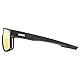 uvex LGL 51 - Sonnenbrille für Damen und Herren - verspiegelt - Filterkategorie 3 - black matt/red - one size