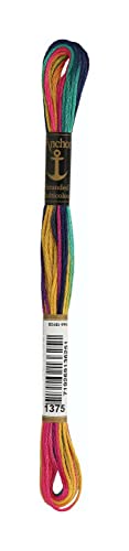 Con il filato di Anchor per lavorare a maglia e all'uncinetto, ricamare, cucire a mano o a macchina, si possono realizzare tante idee creative, come bracciali dell'amicizia con sfumatura di colore