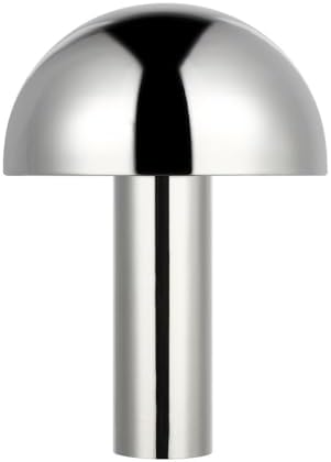 Generation Lighting-Cotra-9.3W 1 LED Table Lamp in Mid-Century Style-16 Inch Wide by 22.38 Inch Tall-Polished Nickel Fin