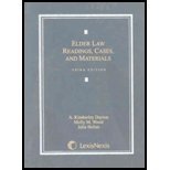 Elder Law: Readings, Cases, and Materials 1422407942 Book Cover