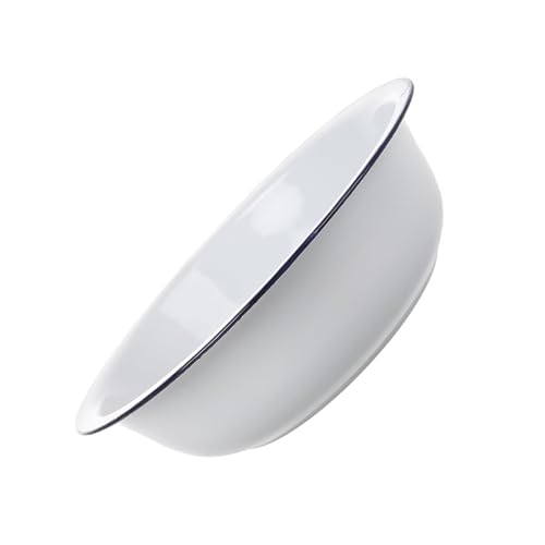 Tazón esmaltado multipropósito 36 cm blanco para cocina miniatura 1