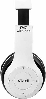Image of icall P47 Wireless Over Ear Active Noise Thunder Bass Headphone Bluetooth Headset (Multicolor, On The Ear)