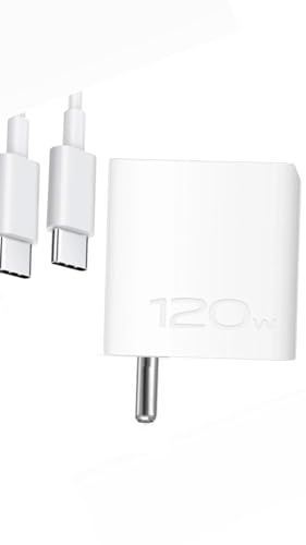 Image of Etguuds Charger Compatible with Vivo 120W Charger with Flash Charging C to C Cable Compatible with Vivo X90, X90 Pro, X80, X80 Pro, X70, X70 Pro, X60, X60 Pro, iqoo Neo 7,7 Pro,9
