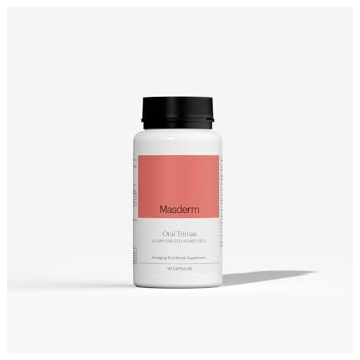 MASDERM | 90 Capsulas Colágeno Marino Hidrolizado + Ácido Hialurónico + Vitaminas C, E, A, B5, B7, B8 y H + Coenzima Q10 | Capsulas Antiaging de Colágeno Para la Piel | Suministro para 3 meses