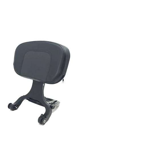 Dossier de passager robuste et rack noir pour moto Dyna FXDL FXDB FLD 2001-2017
