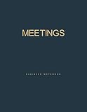 mam 11 felgen  meetings notebook with action items 8.5x11: A Large Notebook with Blank Paper for Business Meeting