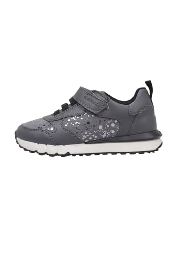 Geox Mädchen J Fastics Girl B Sneaker, Grau, 32 EU