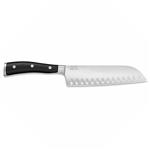 Image of Wusthof Classic Ikon - 7 inch Santoku w /Hollow Edge - Custom Engraved, Personalized